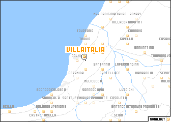 map of Villa Italia