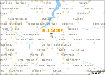 map of Villajane