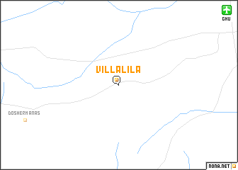 map of Villa Lila