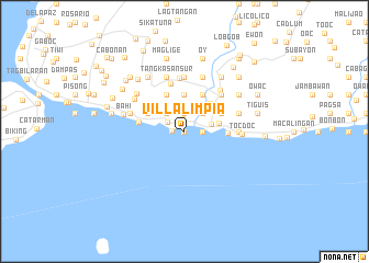 map of Villalimpia