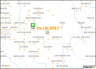 map of Villa López