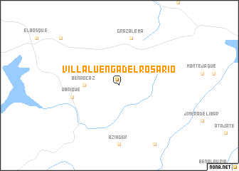 map of Villaluenga del Rosario