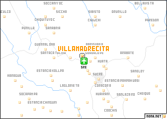 map of Villa Madrecita