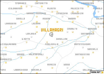 map of Villa Magri