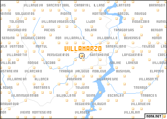 map of Villamarzo