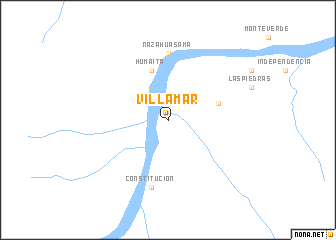 map of Villa-Mar