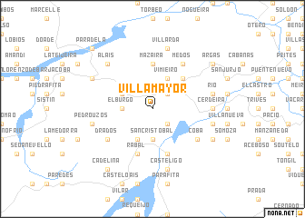 map of Villamayor