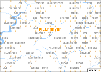 map of Villamayor