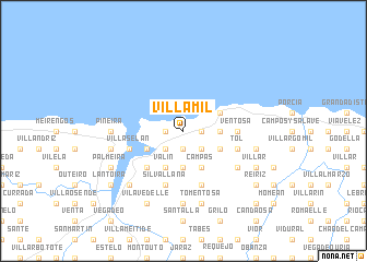 map of Villamil