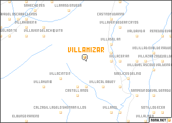 map of Villamizar