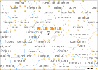 map of Villa Modelo