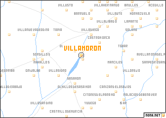 map of Villamorón