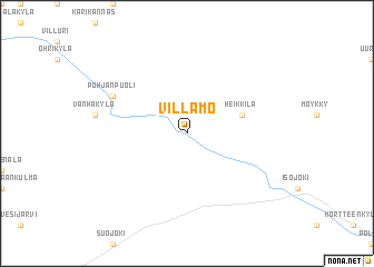 map of Villamo