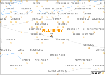 map of Villampuy