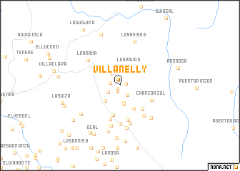 map of Villa Nelly