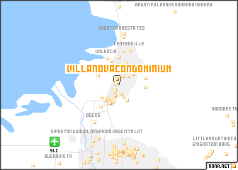 map of Villa Nova Condominium