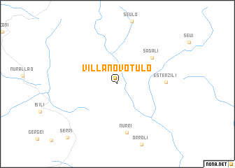 map of Villanovotulo