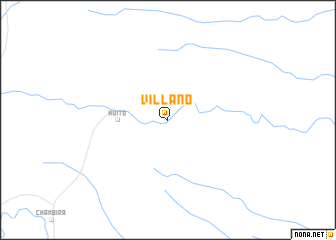 map of Villano