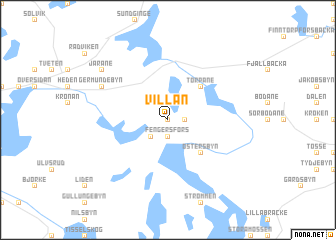 map of Villan