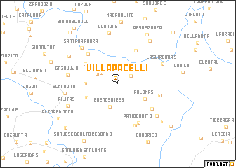 map of Villa Pacelli