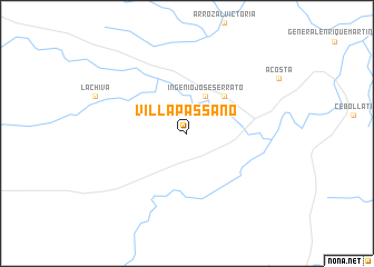 map of Villa Passano