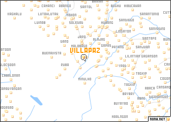 map of Villapaz