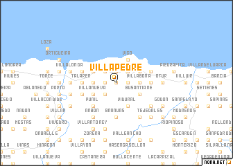 map of Villapedre