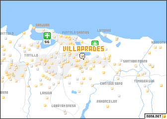 map of Villa Prades