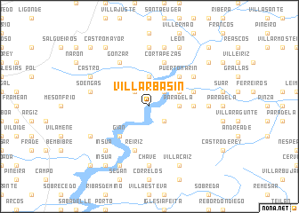 map of Villarbasín