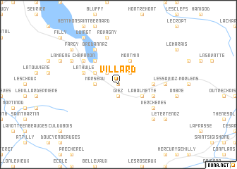 map of Villard