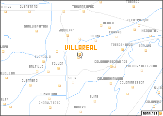 map of Villareal