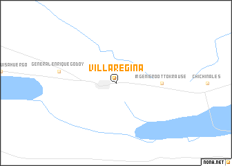 map of Villa Regina