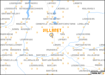 map of Villaret