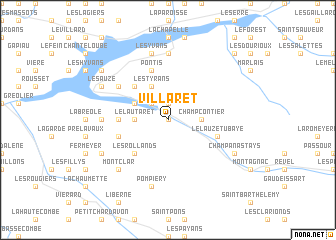 map of Villaret