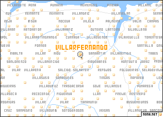 map of Villarfernando