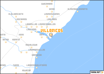 map of Villaricos