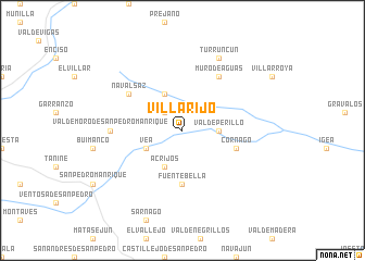 map of Villarijo