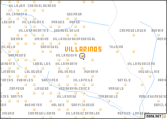 map of Villariños