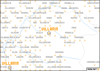 map of Villarín