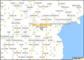 map of Villarkayo