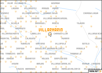 map of Villarmarín