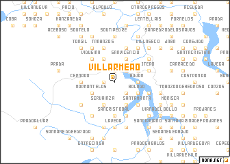 map of Villarmeao