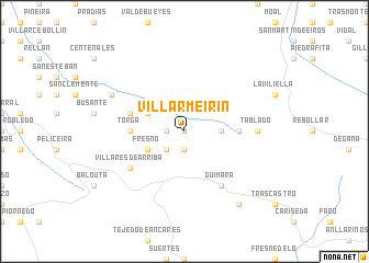 map of Villarmeirín