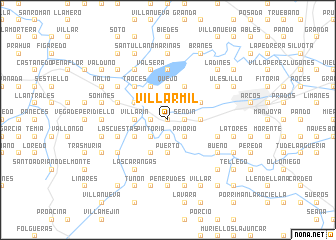 map of Villarmil