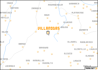 map of Villa Rodas