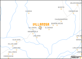 map of Villa Rosa