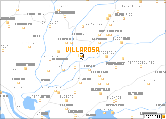 map of Villa Rosa