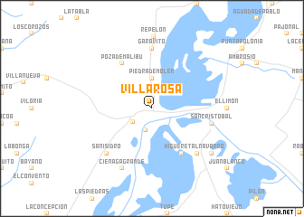 map of Villa Rosa