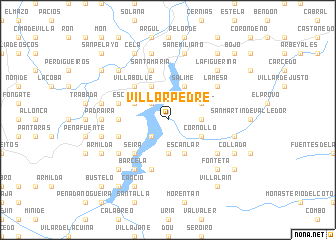 map of Villarpedre