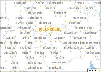 map of Villarreal